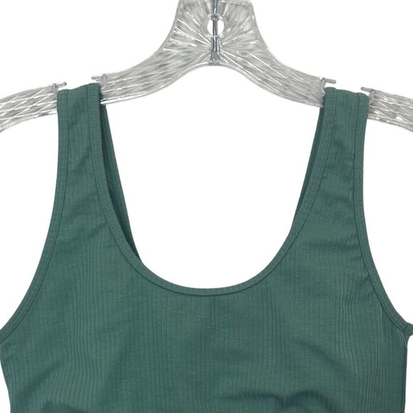 Auden Unlined Scoop Neck Bralette Medium Teal Blue Green New - Picture 3 of 12